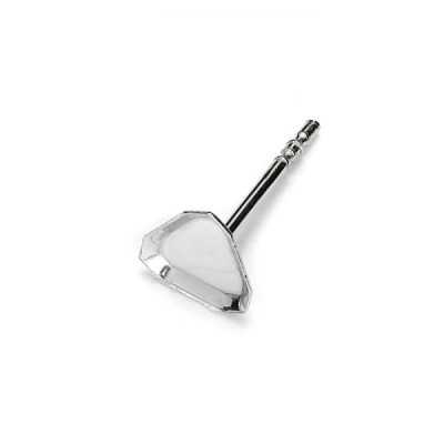 G0130-Tije pentru Swarovski Cube 4841 de 8mm - bijuterii personalizate din argint | simoshop
