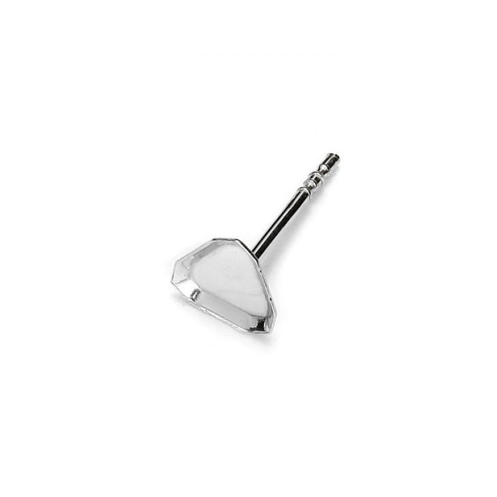 G0130-Tije pentru Swarovski Cube 4841 de 8mm - bijuterii personalizate din argint | simoshop