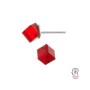 G0130-Tije pentru Swarovski Cube 4841 de 8mm - bijuterii personalizate din argint | simoshop