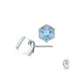 G0130-Tije pentru Swarovski Cube 4841 de 8mm - bijuterii personalizate din argint | simoshop
