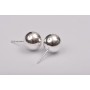 G1502 -Tije cercei biluta argint 8mm -1 buc - bijuterii personalizate din argint | simoshop