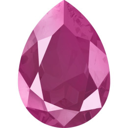 P3372-Swarovski Elements 4320 Peony Pink 14x10mm - bijuterii personalizate din argint | simoshop