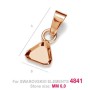 G0128-Agatatoare pandantiv Swarovski Cube 4841 de 6mm - bijuterii personalizate din argint | simoshop