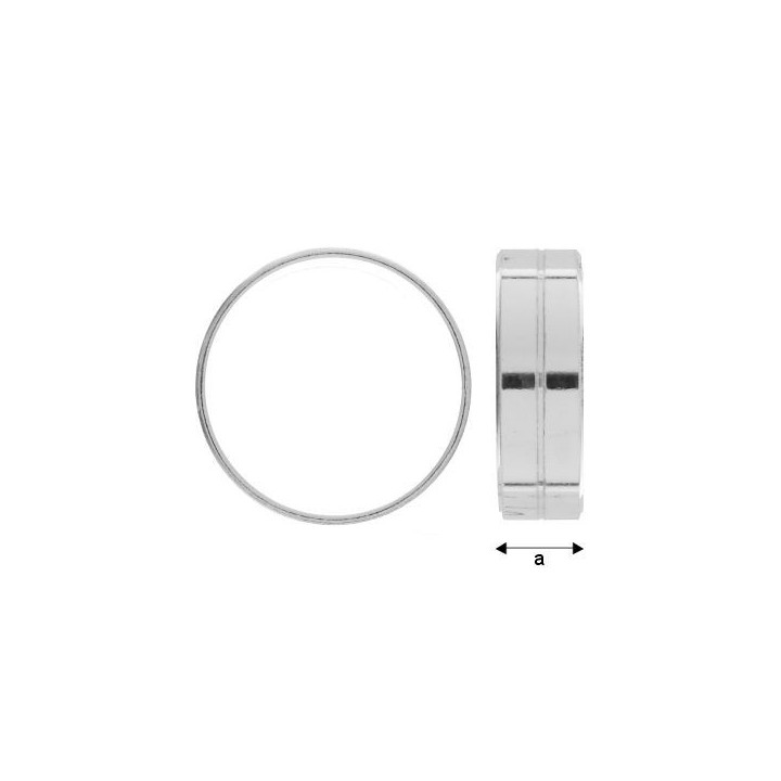 G1583-Verigheta Argint 925 7MM, diametru 15.80MM 1Buc