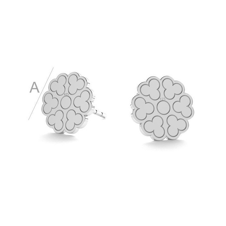 G0320-Tija cercei Argint 925 9MM-1buc