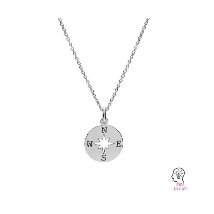 G0899-Charm Busola argint 925 19MM-1 buc