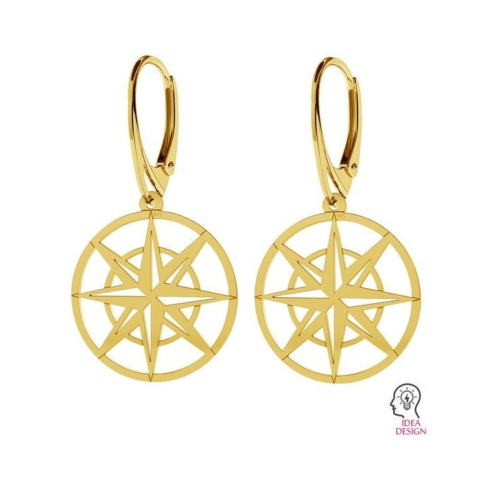 G0899-Charm Busola argint 925 19MM-1 buc