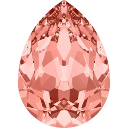 P3433-Swarovski Elements 4320 Rose Peach 14x10MM 1 buc - bijuterii personalizate din argint | simoshop
