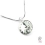 G0324-Baza pandantiv Swarovski rivoli 16mm - bijuterii personalizate din argint | simoshop
