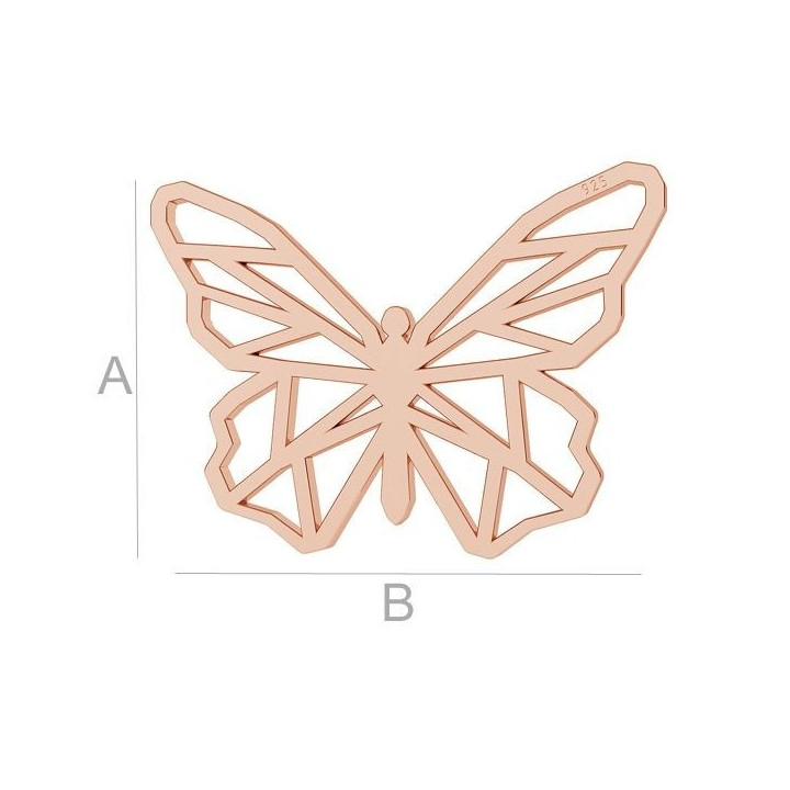 G0295-Charm argint 925 iepure 27MM-1 buc