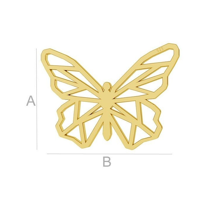 G0295-Charm argint 925 iepure 27MM-1 buc