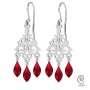 Charm filigran chandelier din argint 925 | pandantiv