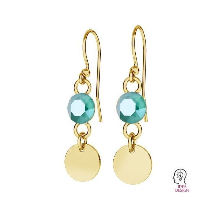 G1845-Charm banut argint cu o gaura 9mm