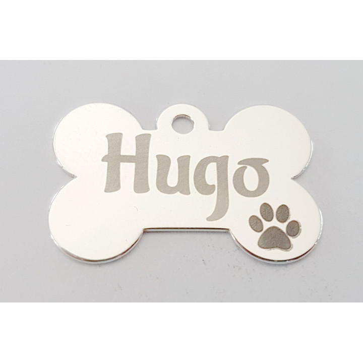 G1816-Dog Tag argint 925 Os 38x25.50MM
