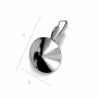G0031-Baza pandantiv Swarovski Rivoli 12mm 1 bucata - bijuterii personalizate din argint | simoshop