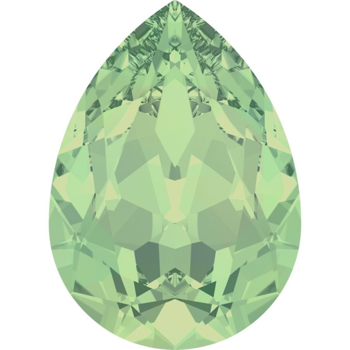 P3450-Swarovski Elements 4320 Chrysolite Opal Foiled 14x10MM-1buc