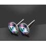 G0090-Tije cu platou pentru Swarovski Rivoli 8mm SS39 1 buc - bijuterii personalizate din argint | simoshop