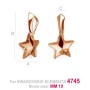 G0132-Baza pandantiv pentru Swarovski Star 4745 10mm - bijuterii personalizate din argint | simoshop