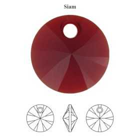 0811-SWAROVSKI ELEMENTS 6428 Siam 6mm-1 buc - bijuterii personalizate din argint | simoshop