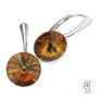 G1885-Leverback Swarovski Rivoli SS47 11mm 1 bucata - bijuterii personalizate din argint | simoshop