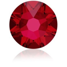 0224-Swarovki Elements 2088 Scarlet Foiled  4MM-1buc