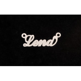 Nume decupate din argint din stoc - Lena - bijuterii personalizate din argint | simoshop