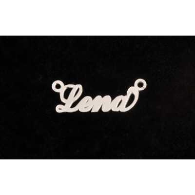 Nume decupate din argint din stoc - Lena - bijuterii personalizate din argint | simoshop