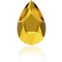 P3558-SWAROVSKI ELEMENTS 2303 Sunflower M-foiled Hotfix 8x5mm-1buc - bijuterii personalizate din argint | simoshop