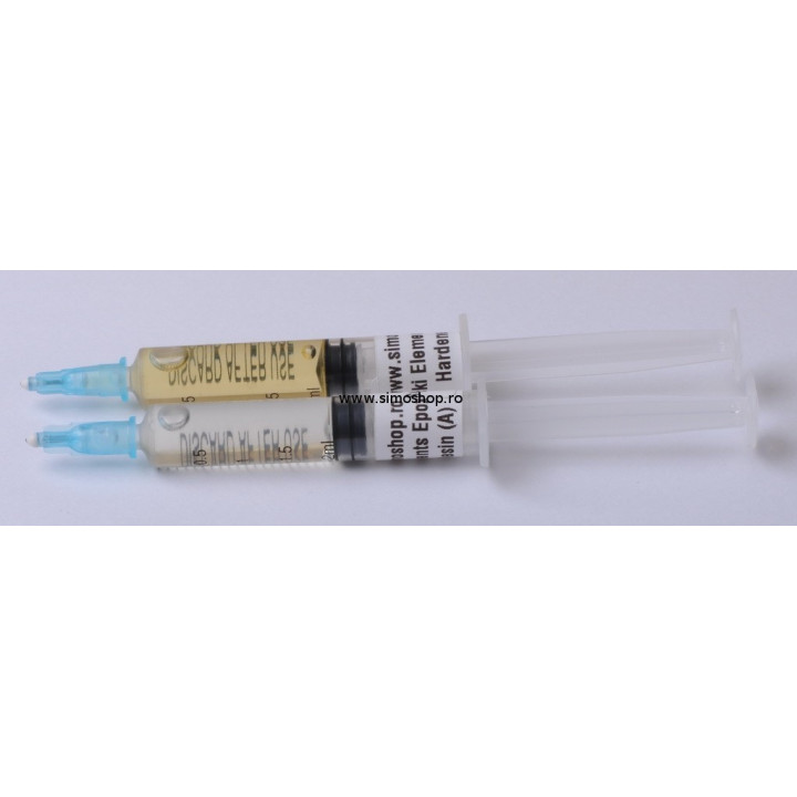 Swarovski Elements Epoxy-Resin Glue A+B 2x20gr 1 pack - bijuterii personalizate din argint | simoshop