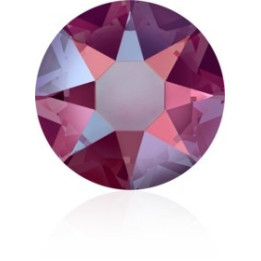 P3587-SWAROVSKI ELEMENTS 2078 Light Siam Shimmer Silver-Foiled Hotfix SS34-1buc - bijuterii personalizate din argint | simoshop