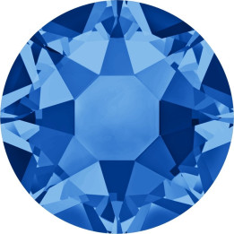 0219-SWAROVSKI ELEMENTS 2078 Sapphire Silver-Foiled Hotfix SS16-1buc - bijuterii personalizate din argint | simoshop