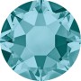 0222-SWAROVSKI ELEMENTS 2078 Blue Zircon Silver-Foiled Hotfix SS16-1buc - bijuterii personalizate din argint | simoshop