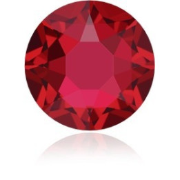 0232-SWAROVSKI ELEMENTS 2078 Scarlet S-Foiled Hotfix SS16 3.9mm-1buc - bijuterii personalizate din argint | simoshop
