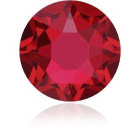 0232-SWAROVSKI ELEMENTS 2078 Scarlet S-Foiled Hotfix SS16 3.9mm-1buc - bijuterii personalizate din argint | simoshop