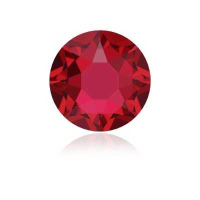 0232-SWAROVSKI ELEMENTS 2078 Scarlet S-Foiled Hotfix SS16 3.9mm-1buc - bijuterii personalizate din argint | simoshop
