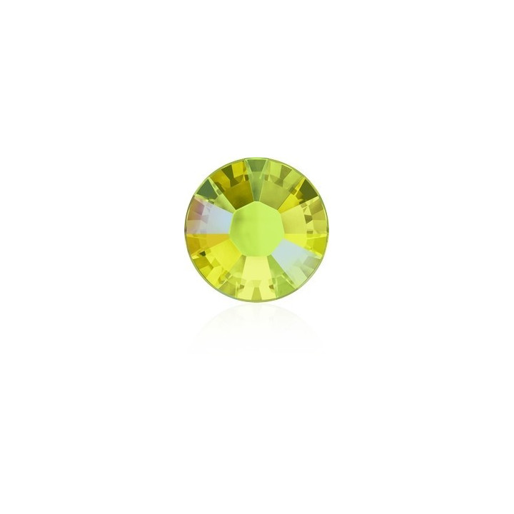 0301-SWAROVSKI ELEMENTS 2038 Citrine Shimmer S-Foiled Hotfix SS10-1buc - bijuterii personalizate din argint | simoshop