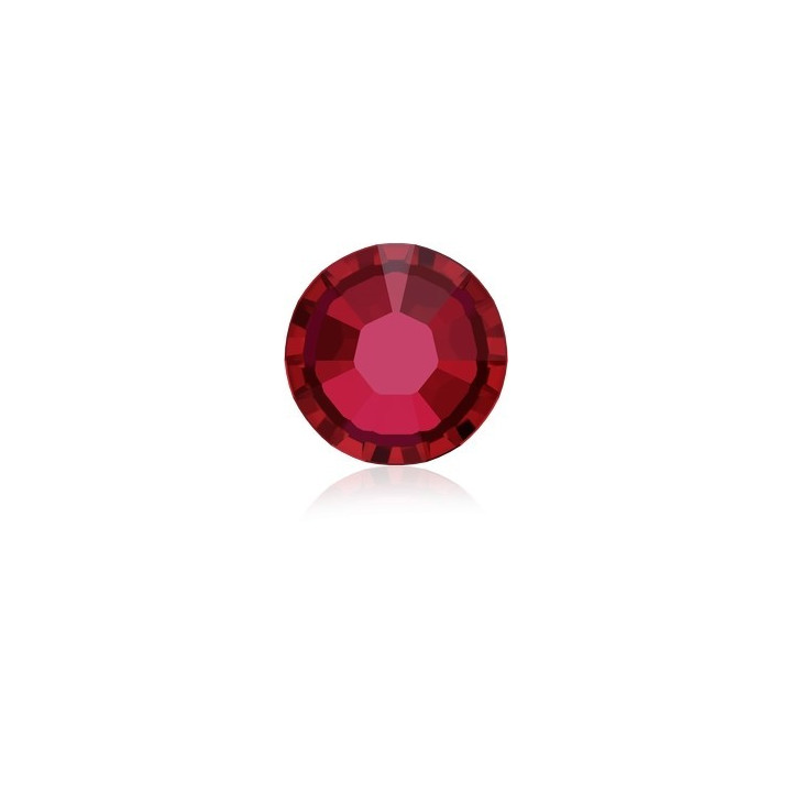 0308-SWAROVSKI ELEMENTS 2038 Scarlet S-Foiled Hotfix SS10-1buc - bijuterii personalizate din argint | simoshop