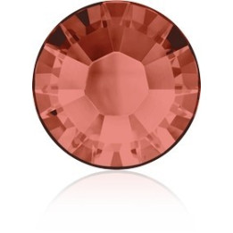 0343-SWAROVSKI ELEMENTS 2038 Padparadscha S-Foiled Hotfix SS10-1buc - bijuterii personalizate din argint | simoshop