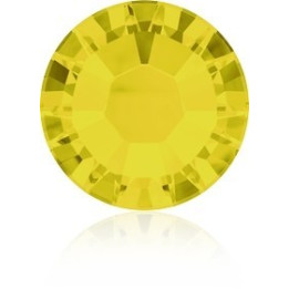 0273-SWAROVSKI ELEMENTS 2038 Yellow Opal S-Foiled Hotfix SS10-1buc - bijuterii personalizate din argint | simoshop