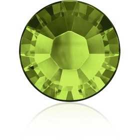 0274-SWAROVSKI ELEMENTS 2038 Olivine S-Foiled Hotfix SS10-1buc - bijuterii personalizate din argint | simoshop