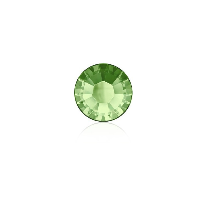 0372-SWAROVSKI ELEMENTS 2038 Peridot S-Foiled Hotfix SS6-1buc - bijuterii personalizate din argint | simoshop