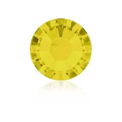 0302-SWAROVSKI ELEMENTS 2038 Yellow Opal S-Foiled Hotfix SS6-1buc - bijuterii personalizate din argint | simoshop