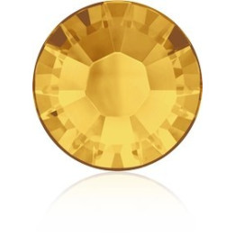 0390-SWAROVSKI ELEMENTS 2038 Sunflower S-Foiled Hotfix SS6-1buc - bijuterii personalizate din argint | simoshop