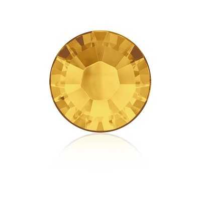 0305-SWAROVSKI ELEMENTS 2038 Sunflower S-Foiled Hotfix SS6-1buc - bijuterii personalizate din argint | simoshop