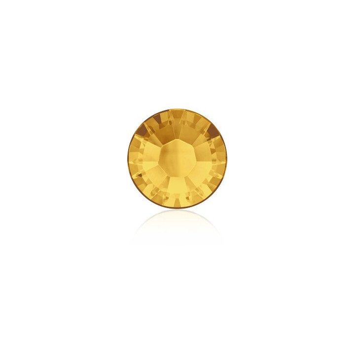 0390-SWAROVSKI ELEMENTS 2038 Sunflower S-Foiled Hotfix SS6-1buc - bijuterii personalizate din argint | simoshop