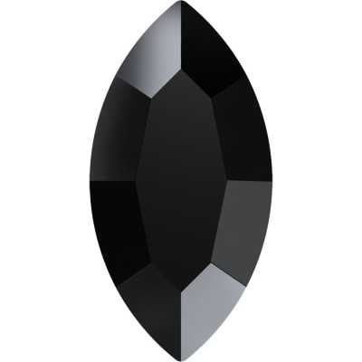 0336-Swarovski Elements 2200 Jet 8x4MM M-Foiled Hotfix-1buc - bijuterii personalizate din argint | simoshop