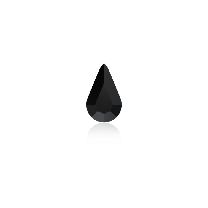0432-SWAROVSKI ELEMENTS 2300 Jet Hotfix 8x4.8MM-1buc
