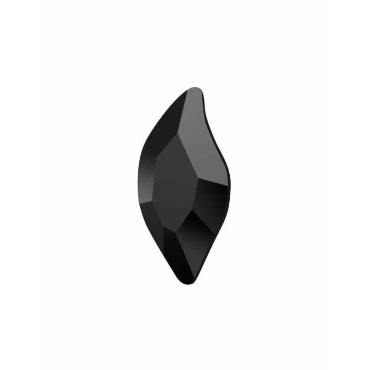 0346-SWAROVSKI ELEMENTS 2797 Jet Foiled 10x5MM-1buc - bijuterii personalizate din argint | simoshop
