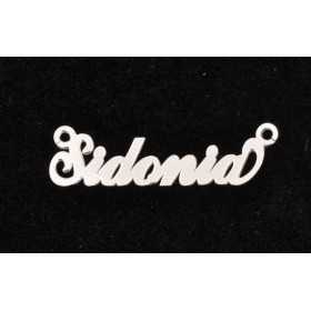 Nume decupate din argint din stoc - Sidonia - bijuterii personalizate din argint | simoshop
