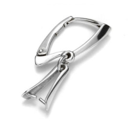 G0211-Leverback cu agatatoare 26x11mm - bijuterii personalizate din argint | simoshop